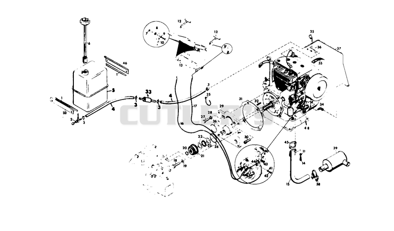 ENGINE, FUEL SYSTEM AND EXHAUST SYSTEM