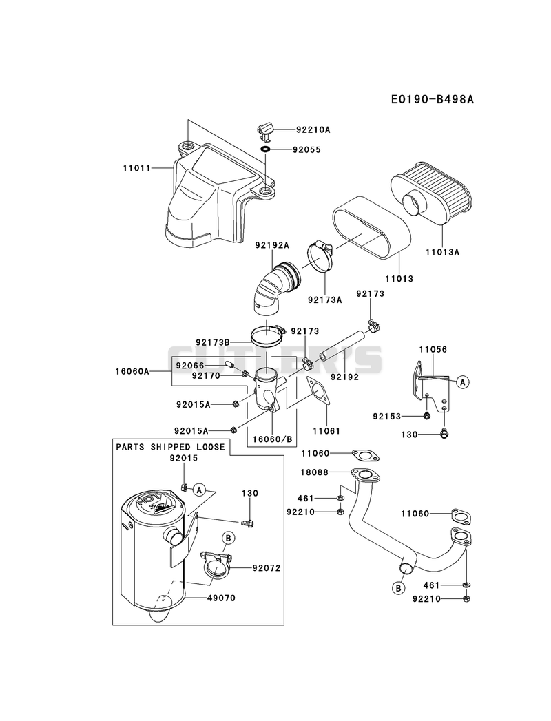 AIR-FILTER/MUFFLER(AS23)