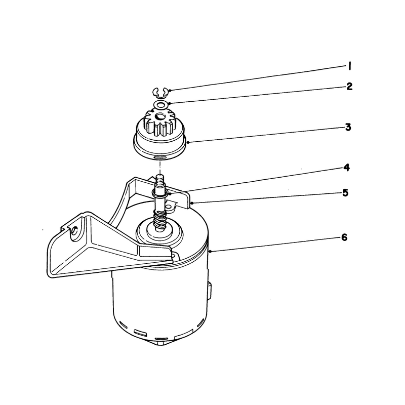 Starter Motor Model No 20644 and 20657