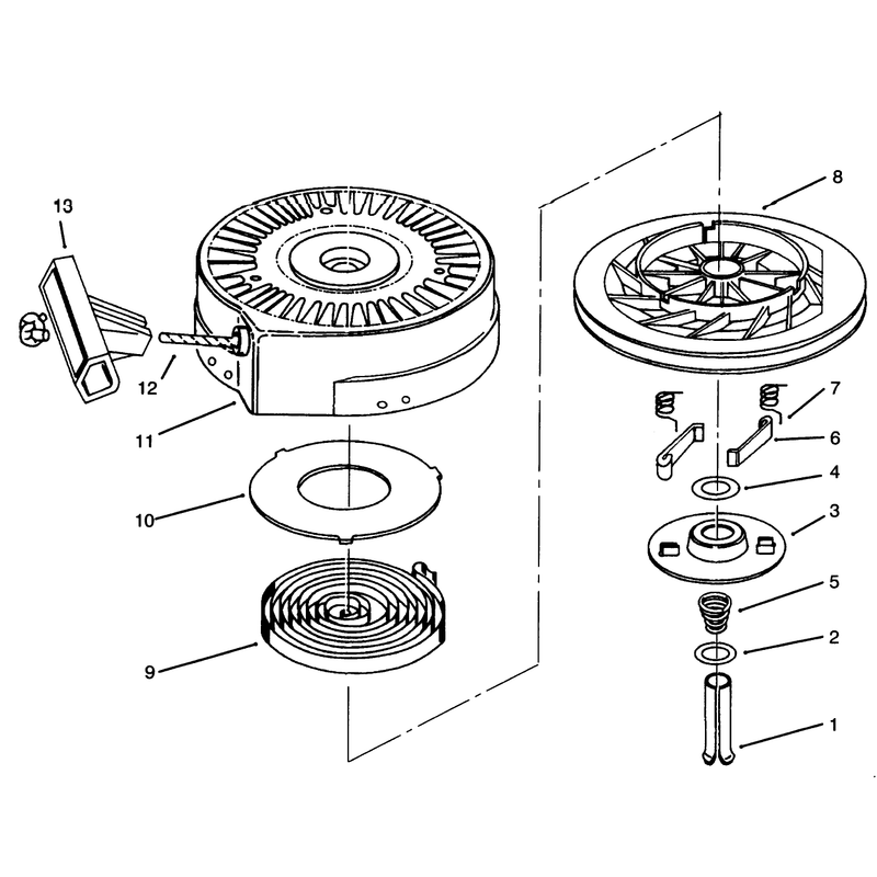 Recoil Starter No. 590652