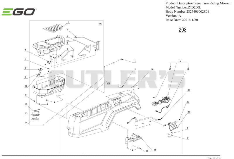 Left Cover Assembly