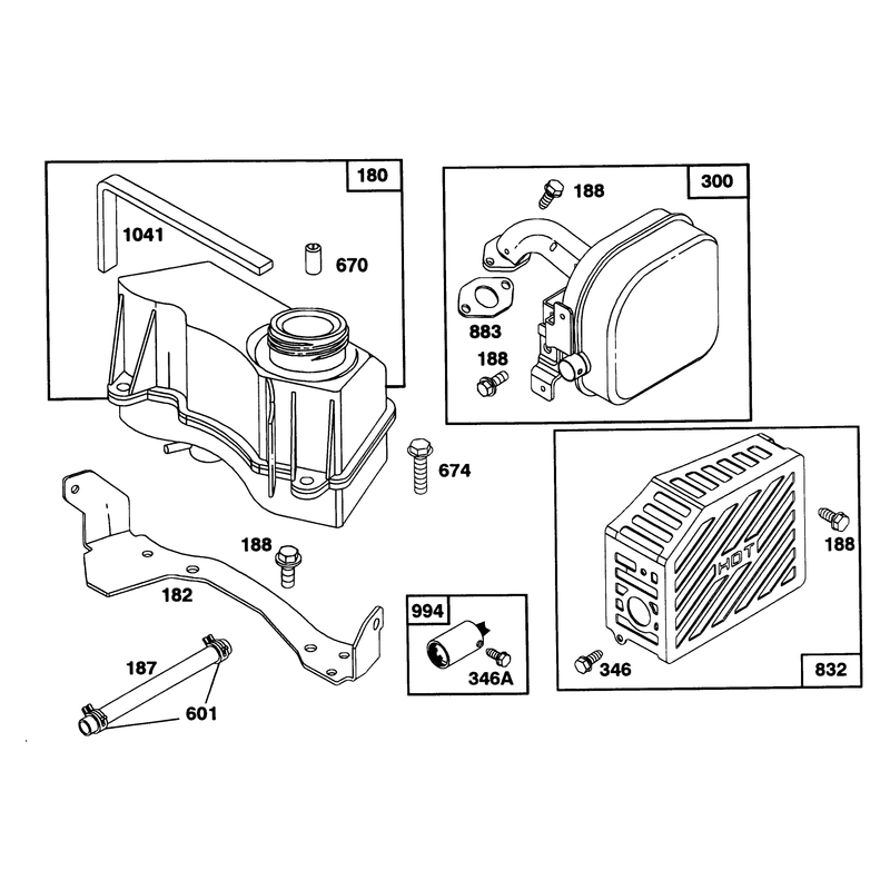 Engine Briggs and Stratton Model 97772-0112-01