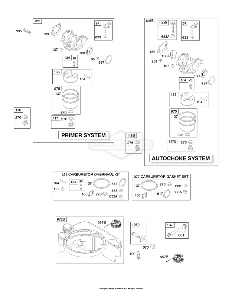 Carburetor, Fuel Supply