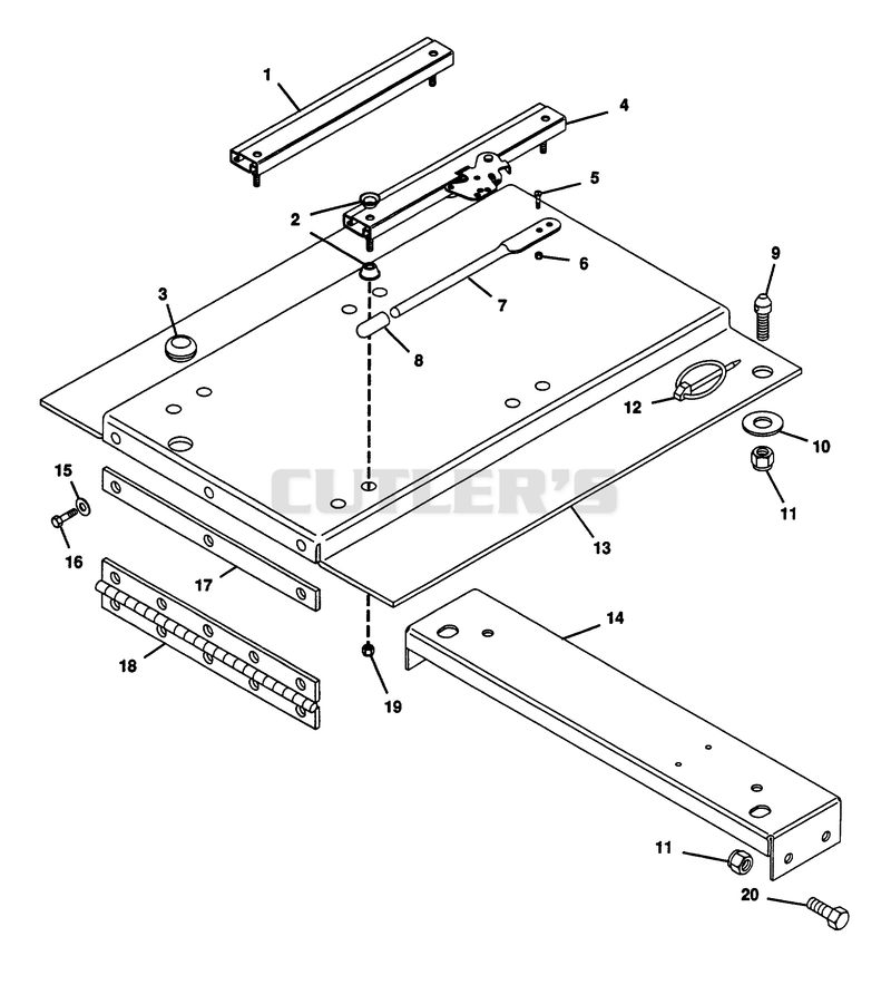 SEAT AND DECK ASSEMBLY