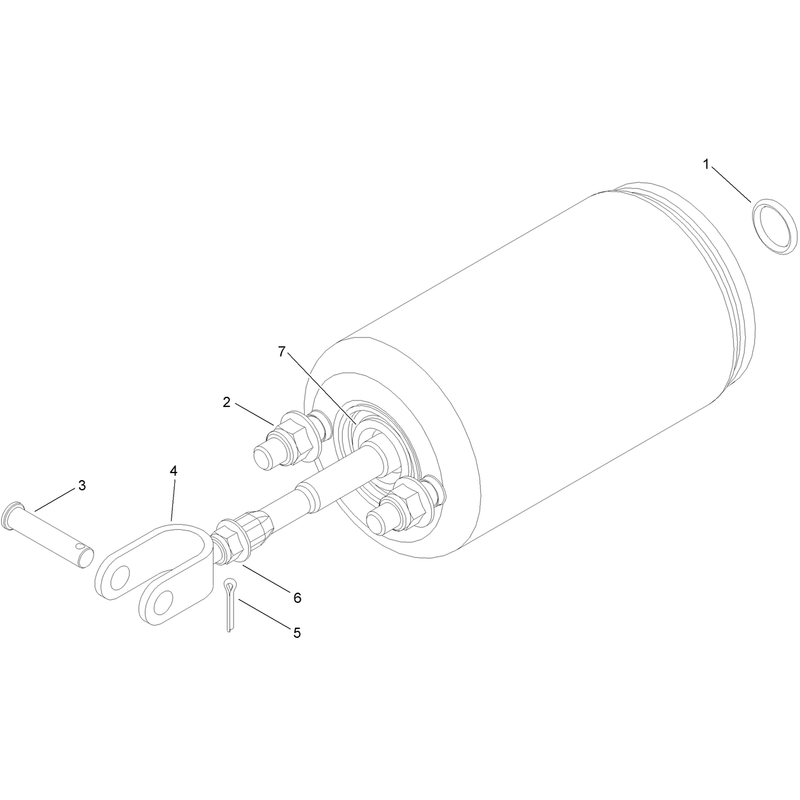 Hydraulic Release Cylinder Assembly No. AU126603