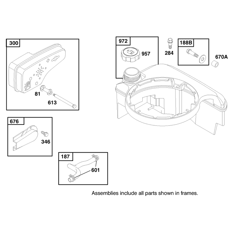 Engine Briggs and Stratton Model 12h807-1760-E1 Model No 20021 Serial No 9940000 - 9941632