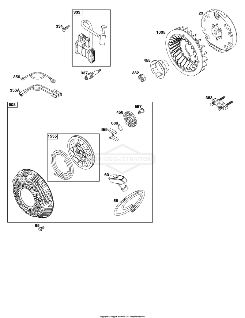 Flywheel, Ignition, and Starter Group