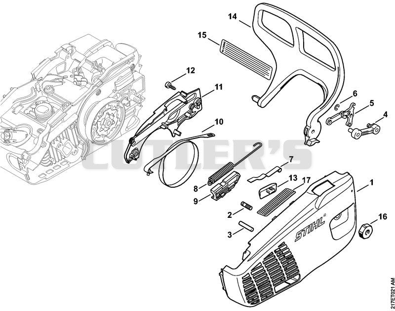 Chain sprocket cover