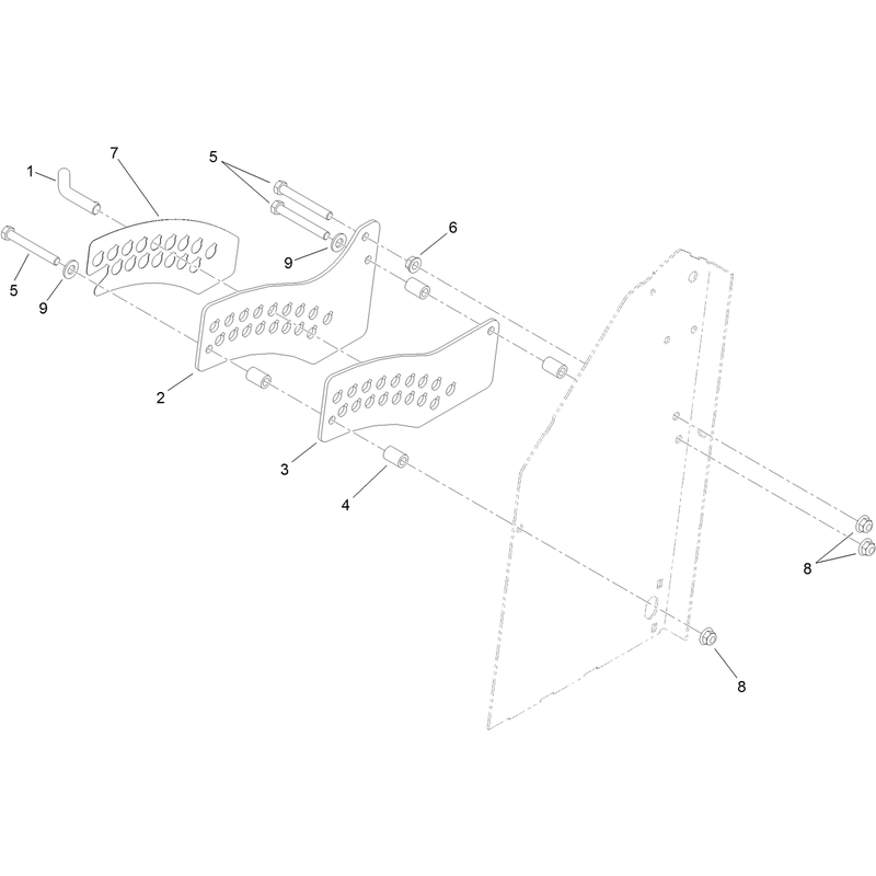 Height of Cut Plate Assembly