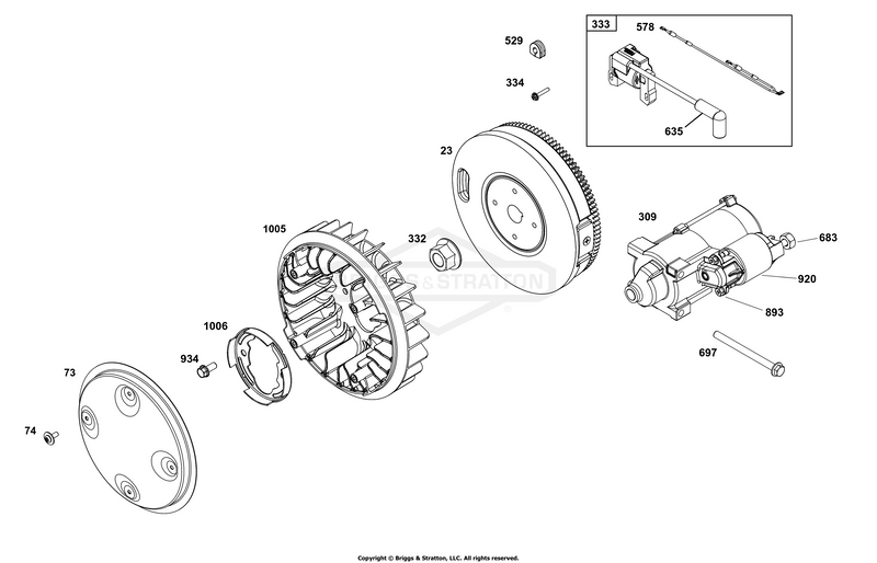 Flywheel, Ignition, and Starter Group