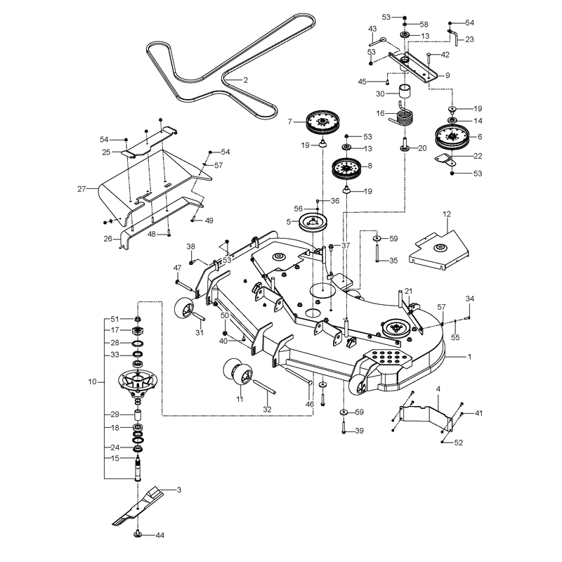 MOWER DECK / CUTTING DECK