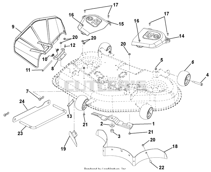 Belt Covers And Blades