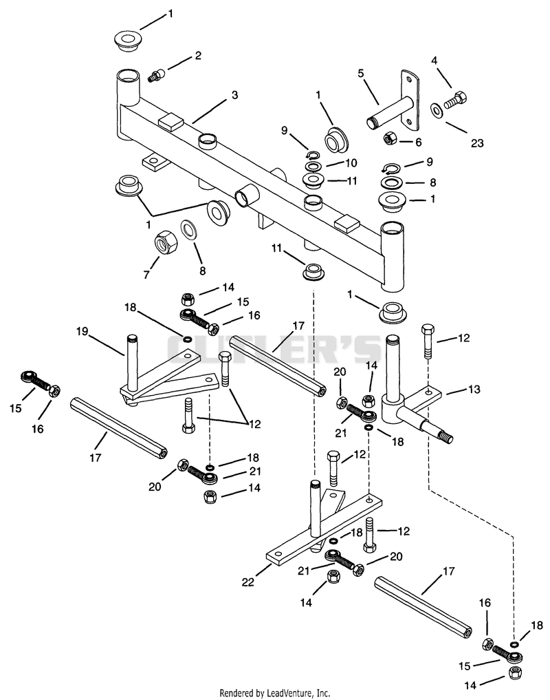 STEERING AXLE ASSEMBLY