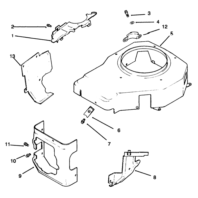 Blower Housing and Baffles