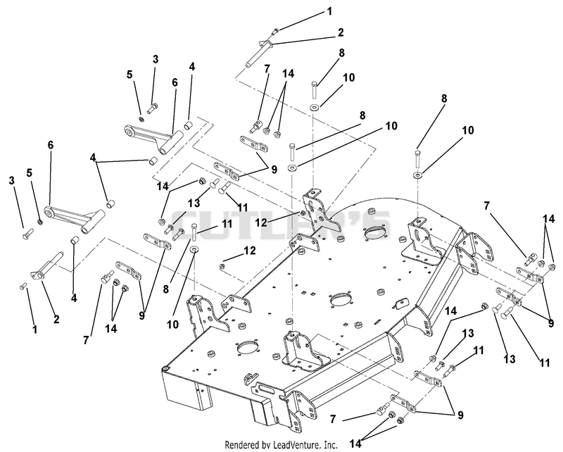 Deck And Mounting Arms