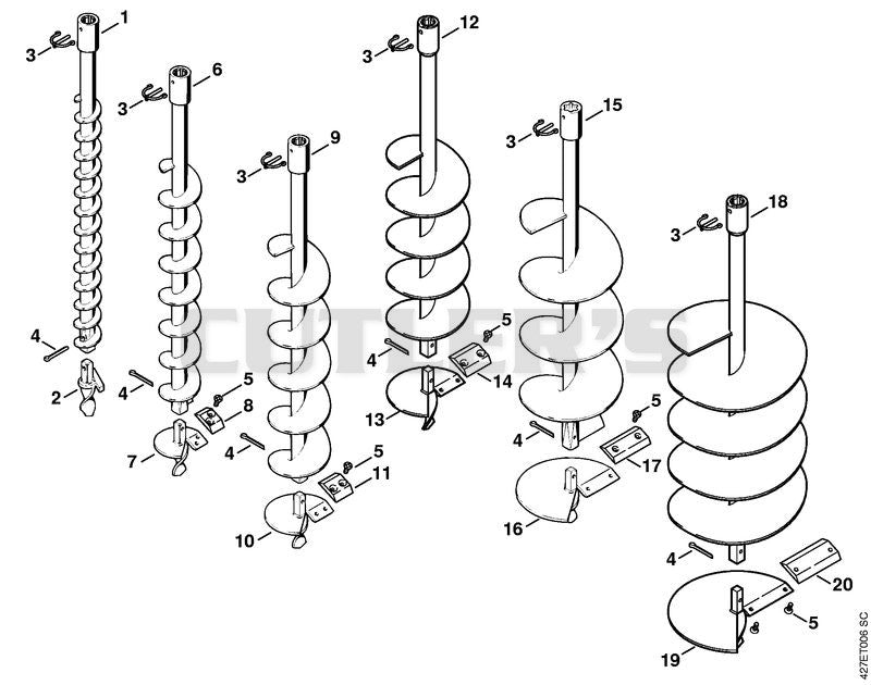 Earth auger