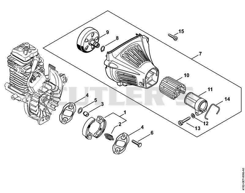 Clutch, Fan housing