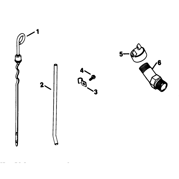 Dipstick Engine Kohler Model No Kt17qs Type No 24324 Continued