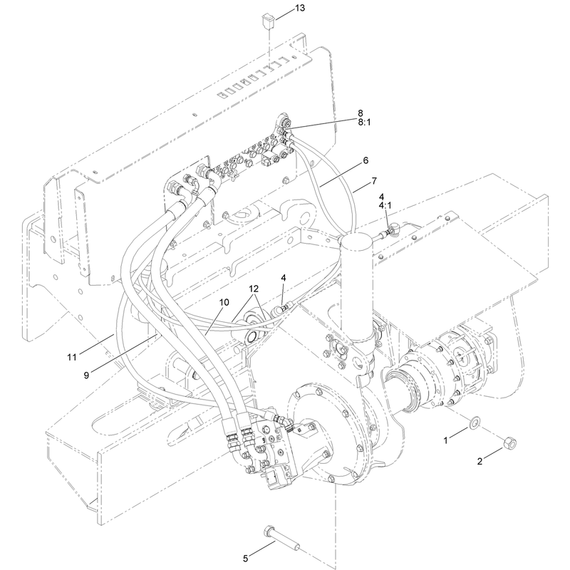 Hydraulic Plumbing Assembly