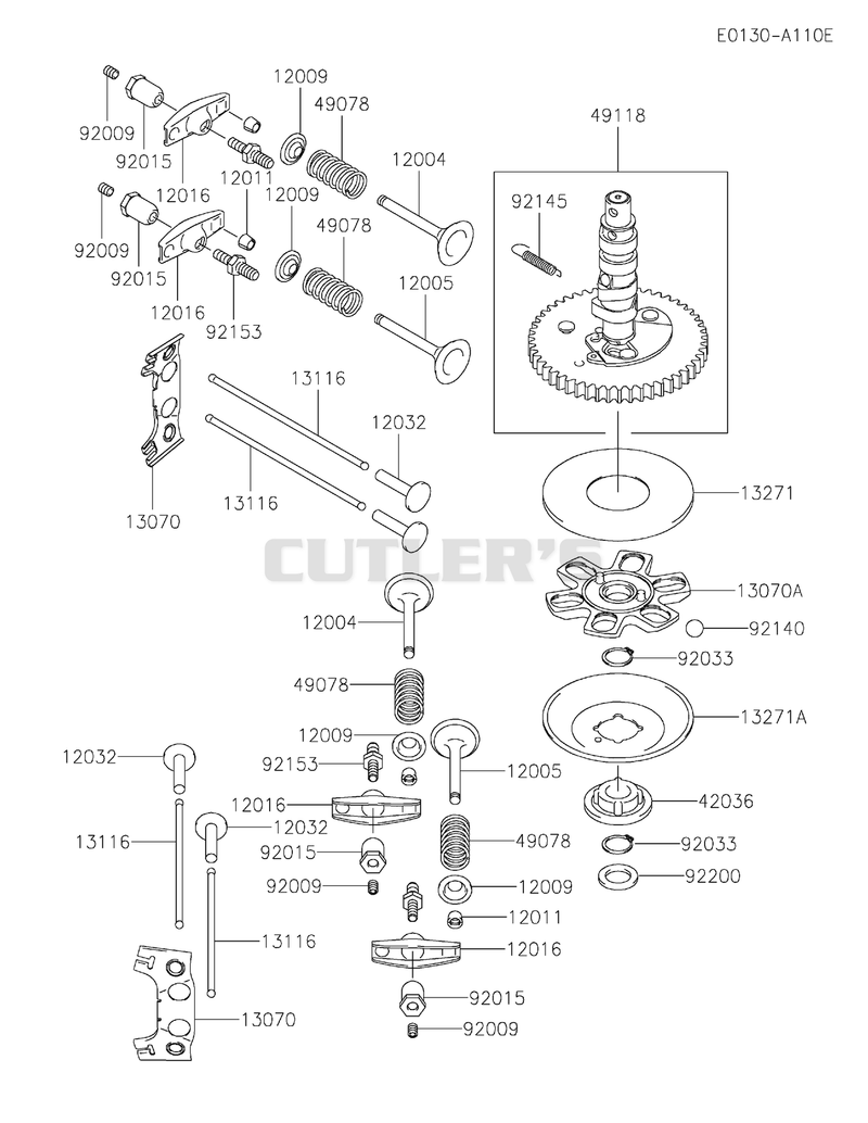 VALVE/CAMSHAFT
