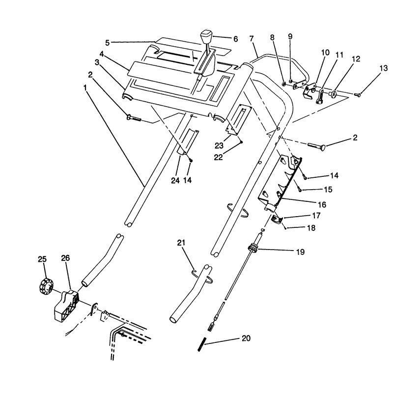 S P Handle Assembly