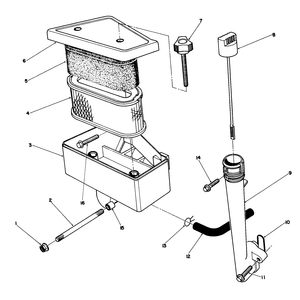 Air Cleaner Engine Model No Vml0-4