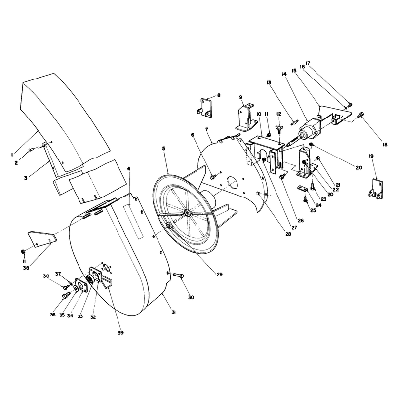 Grass Collection System Model No 30576 Optional