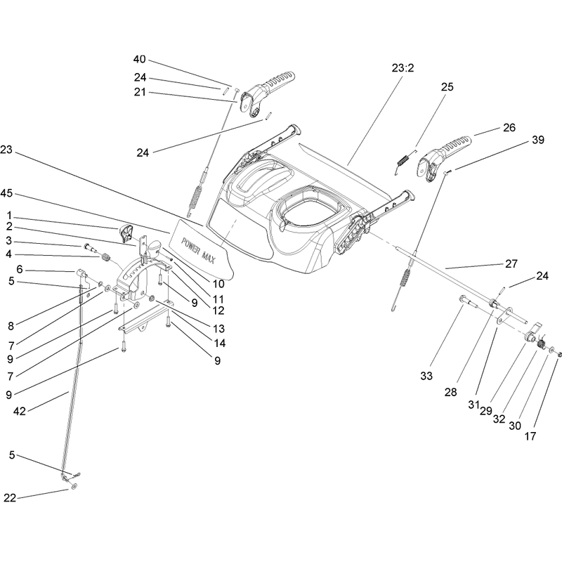 Handle and Control Assembly