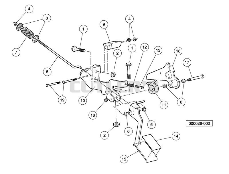 Accelerator Pedal Assembly