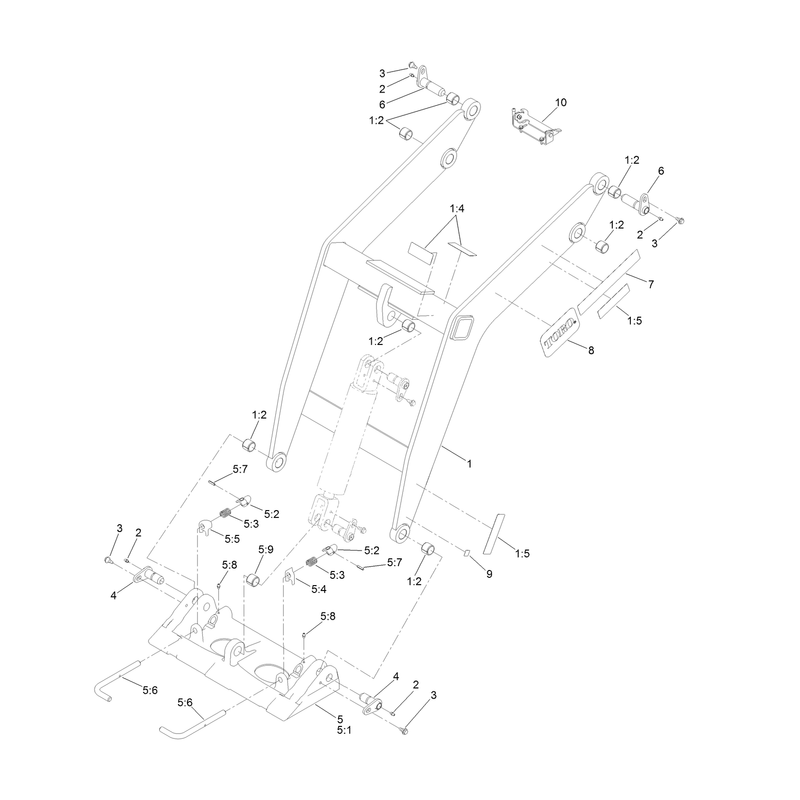 Loader and Quick Attach Assembly