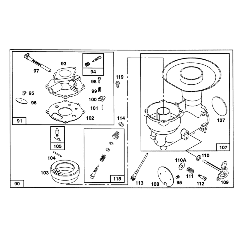 Engine Briggs & Stratton Models 252416-0756-01 & 252416-0757-01