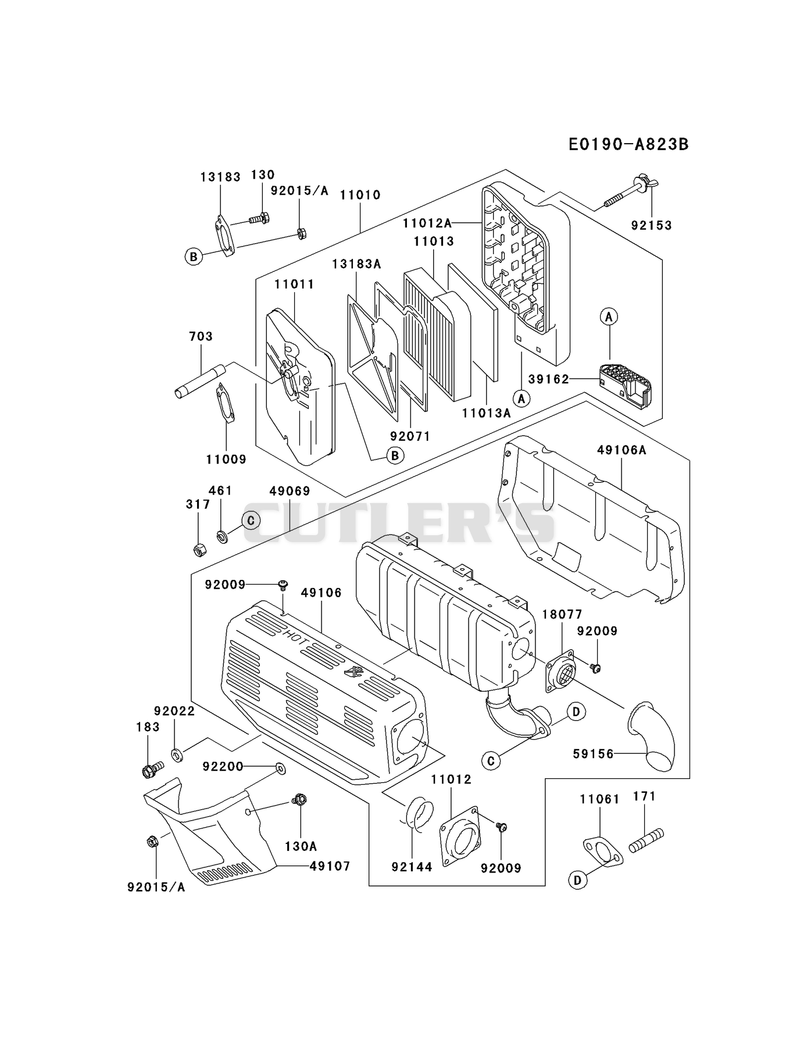 AIR-FILTER/MUFFLER