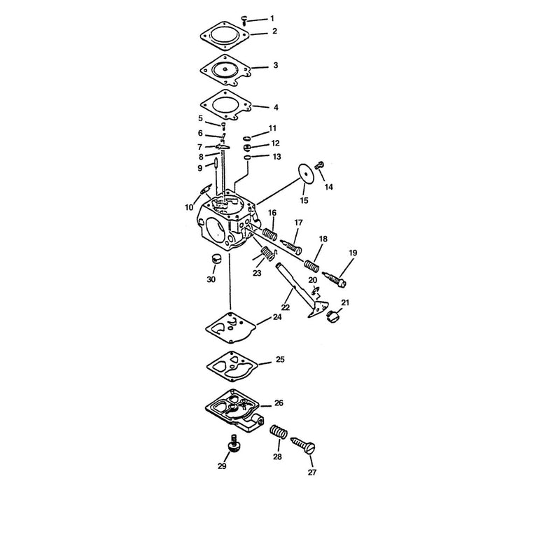 CARBURETOR S/N 001001 - 006000