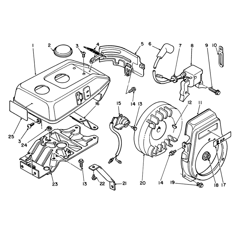 Magneto & Cowling Assembly