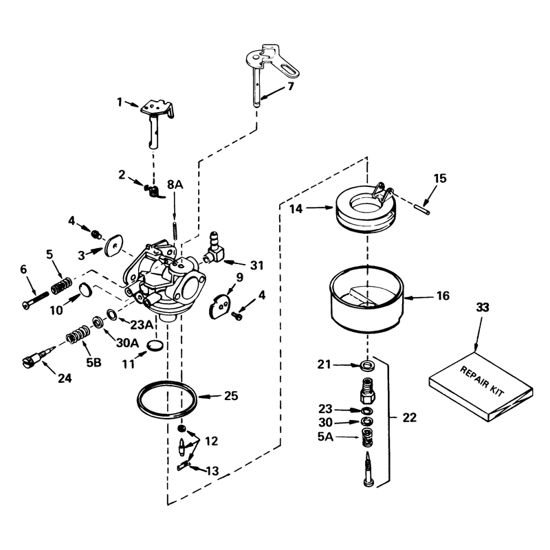 Carburetor No. 632107
