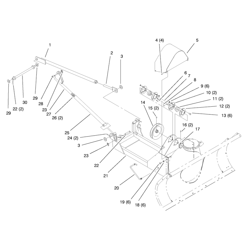 Jack Shaft Assembly