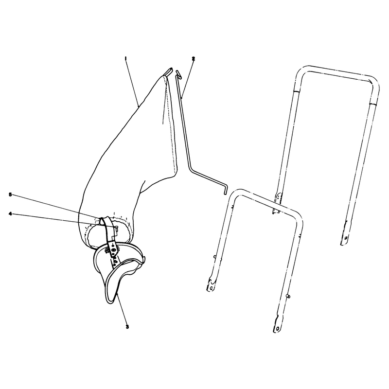 Grass Bagging Kit No 38-0050 Optional