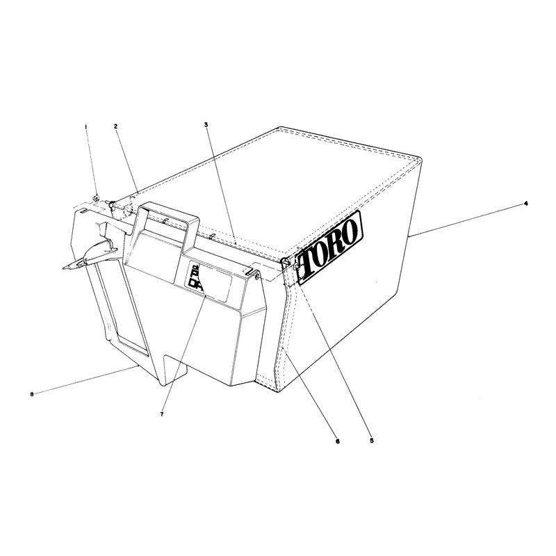 Grass Bag Assembly No 11-0189