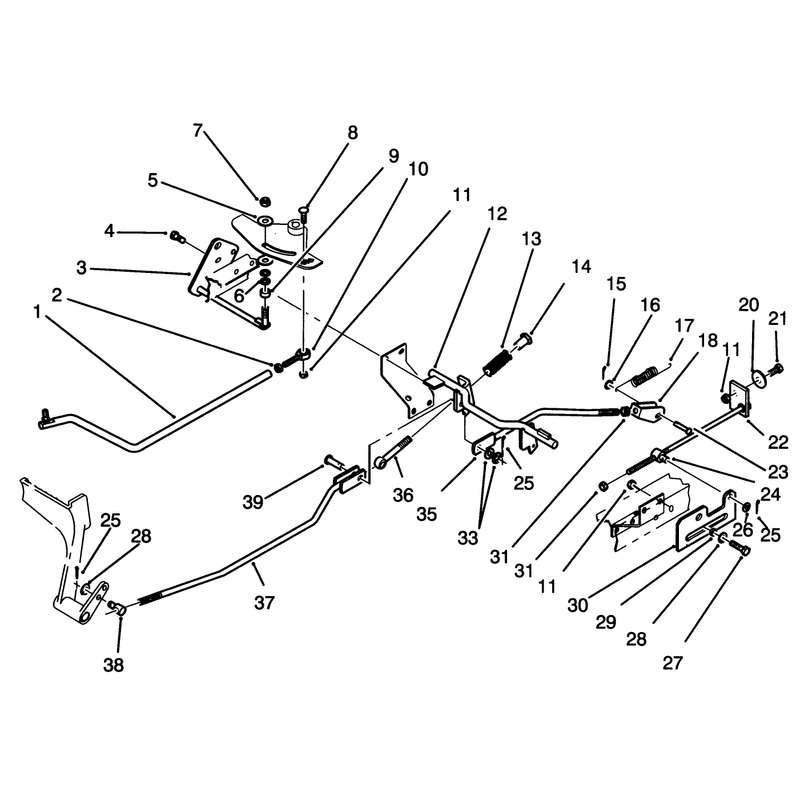 Brake and Hydro Linkage