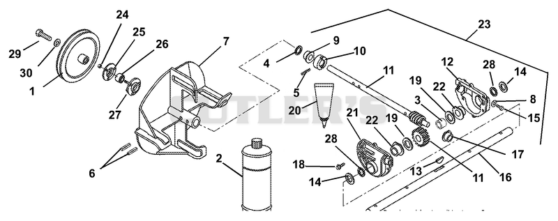 Gear Case And Impeller