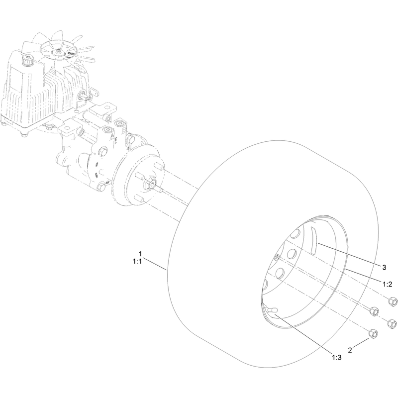 Rear Wheel Assembly