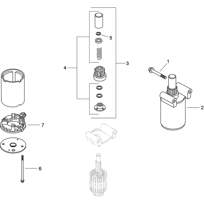 Starter Assembly  Kohler SV820-0012