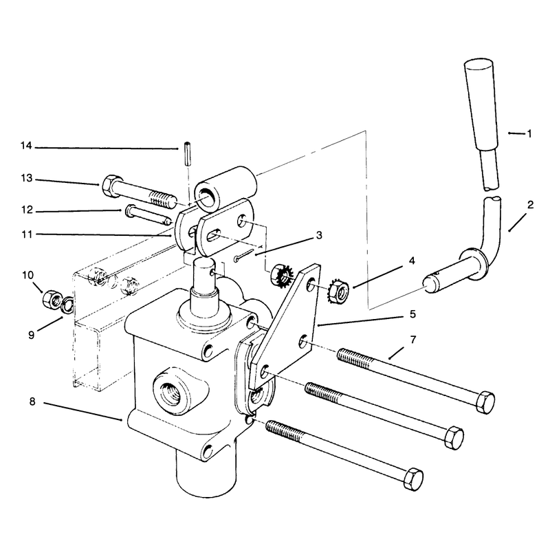 Valve and Lever Assembly
