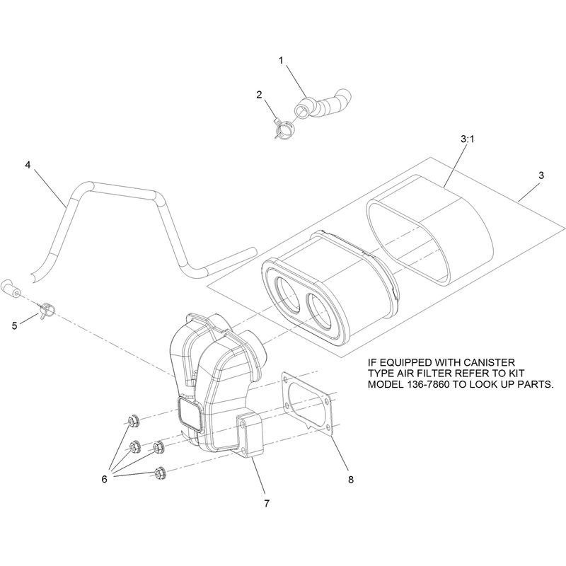 Air Intake and Filtration Assembly
