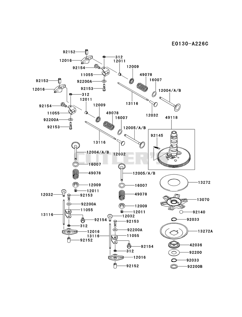 VALVE/CAMSHAFT