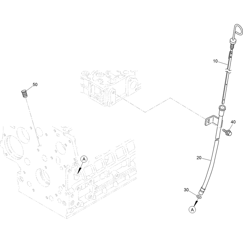 Dipstick and Guide Assembly