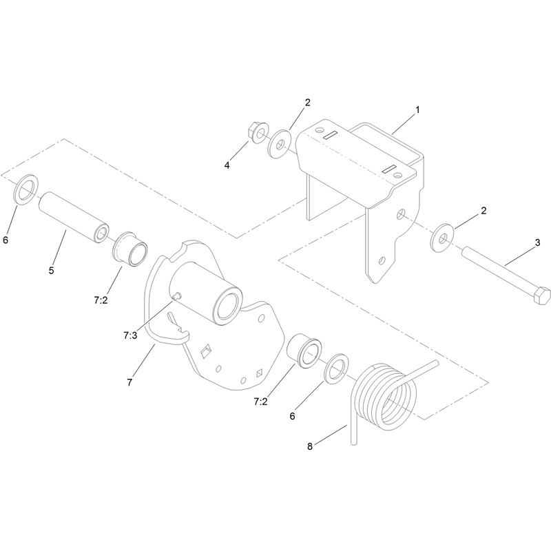Idler Torsion Assembly No. 137-6449