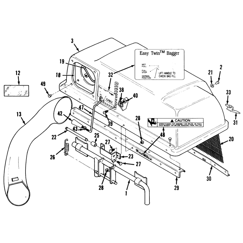 Cover and Chute Assembly