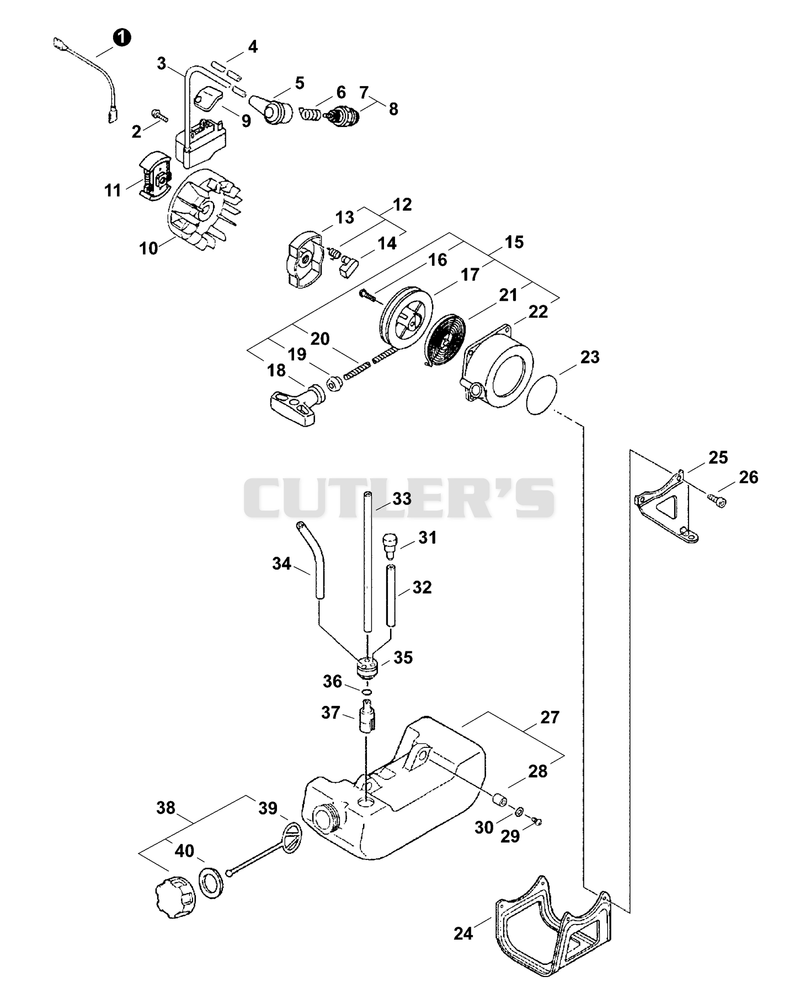 Ignition, Starter, Fuel System