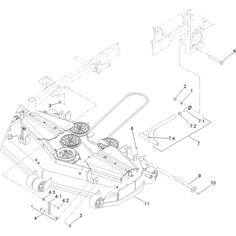 Deck Connection Assembly